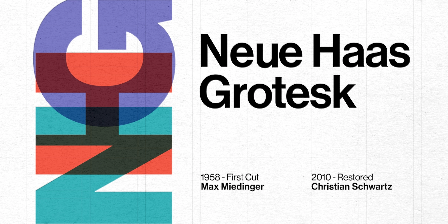 Neue Haas Grotesk 