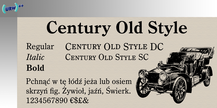 Century Old Style