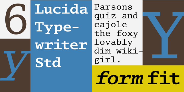 Lucida Typewriter