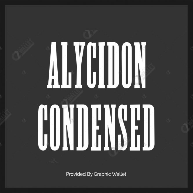 Alycidon Condensed