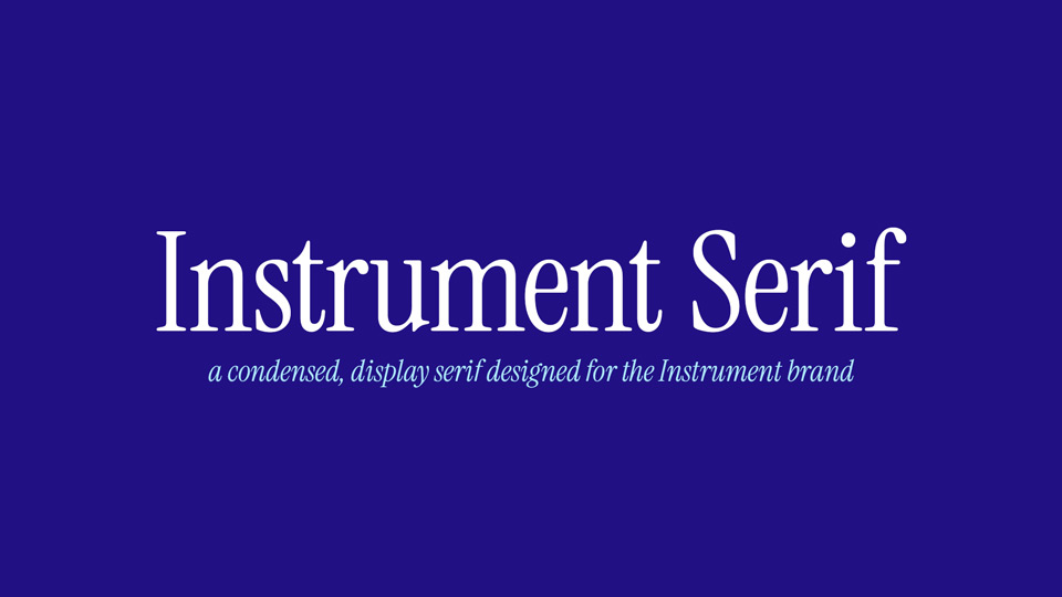 Instrument Serif