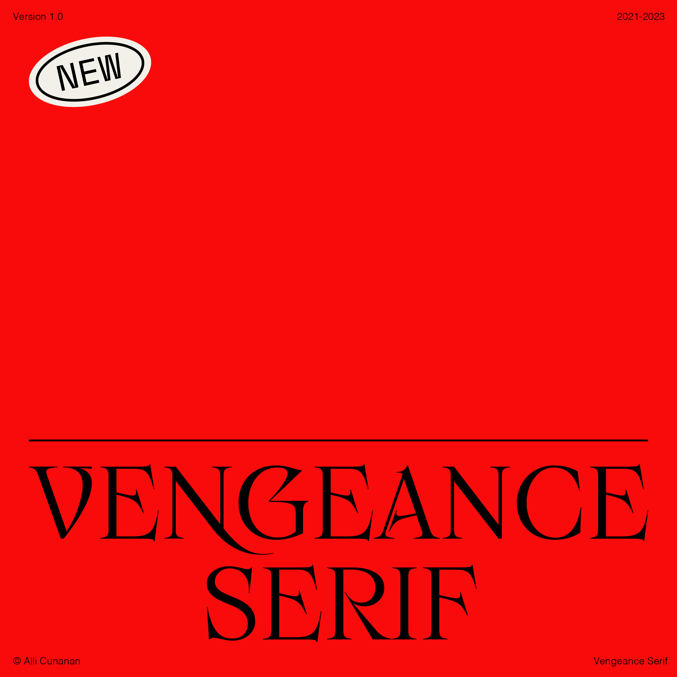 Vengeance Serif