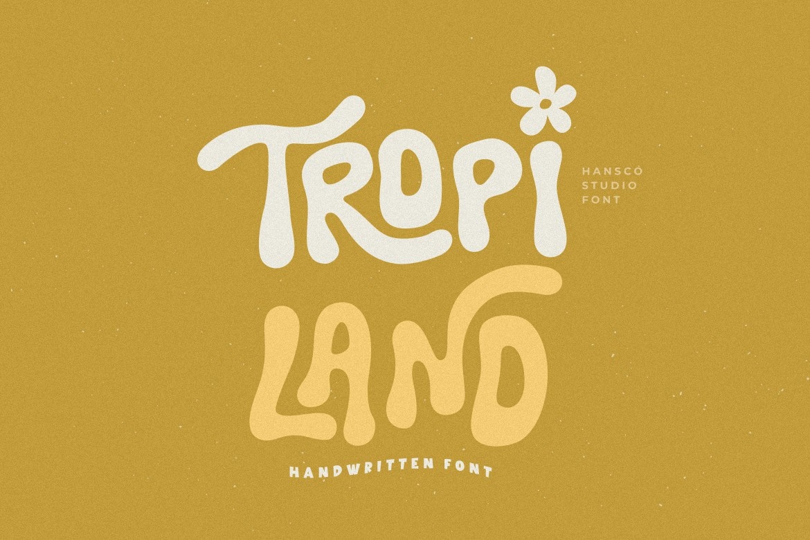 Tropi Land fuente | descarga gratuita para WEB