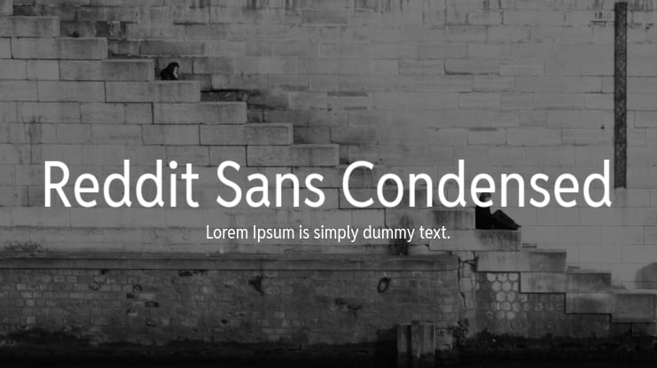 Reddit Sans Condensed
