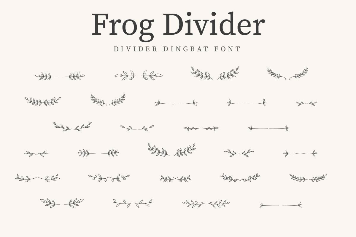 Frog Divider